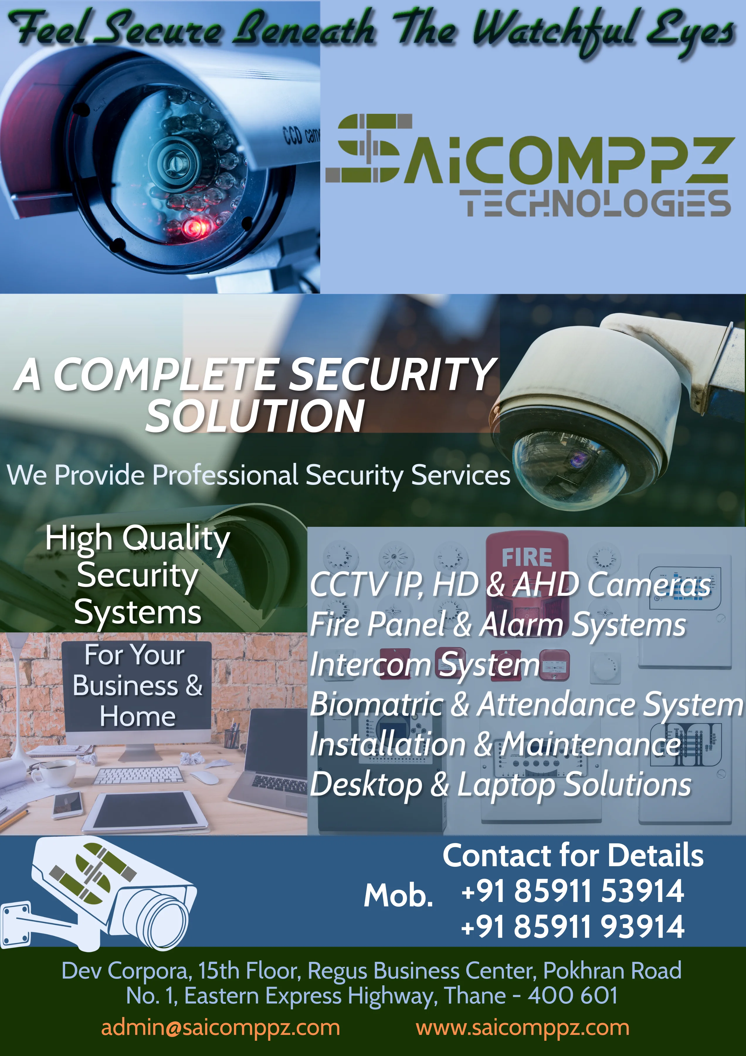 Curated visual reference: Gallery Detail: Saicomppz Technologies We Specialize In Providing Top Tier Security